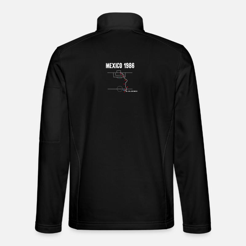 EL GOL DE DIEGO - Veste en tissu softshell Unisexe - noir