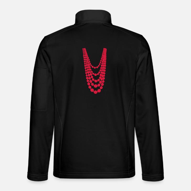 Pearl Necklace - Unisex Softshelljacke - Schwarz