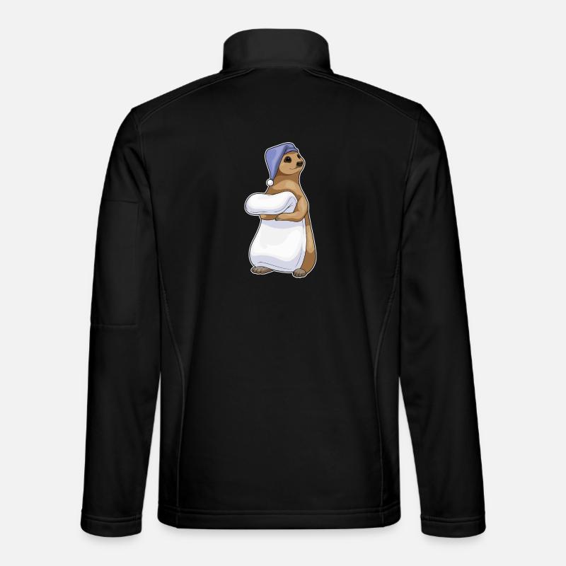 Erdmännchen Schlafen Decke Unisex Softshelljacke