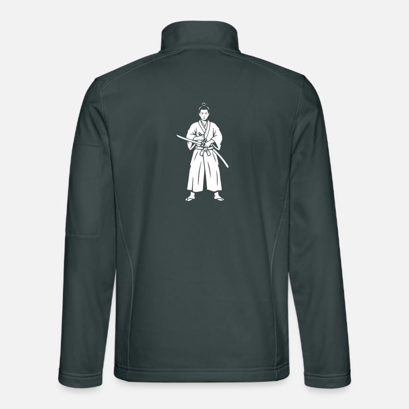 Katana de concentration de Iaido du Samouraï Veste en tissu softshell Unisexe