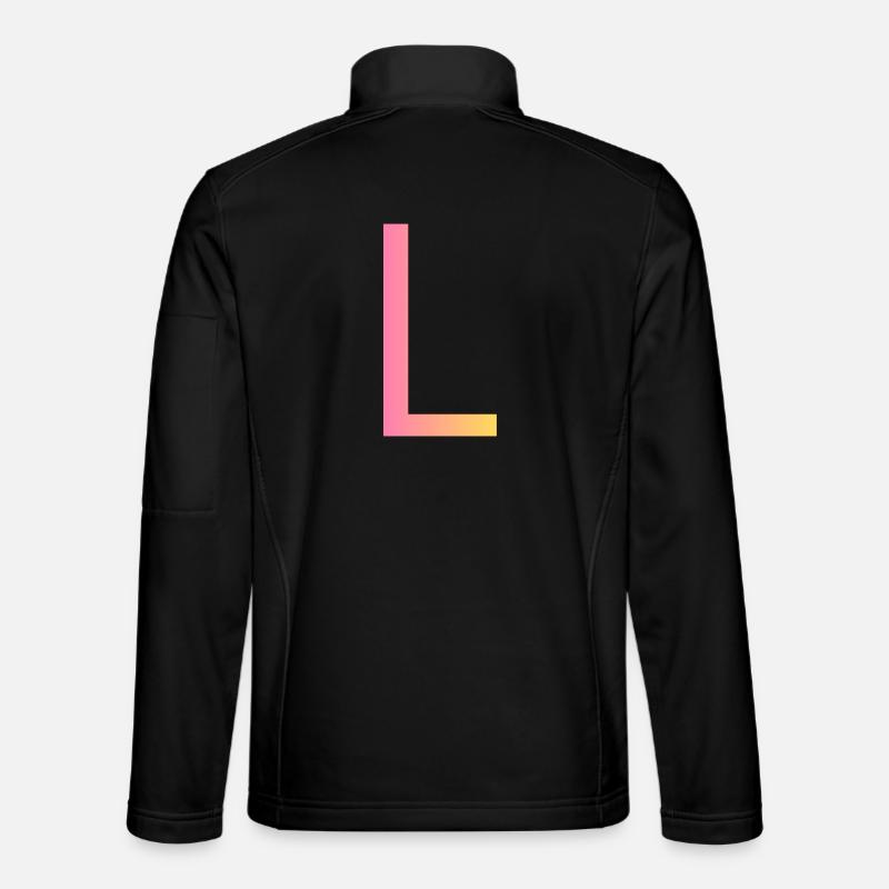 L - Unisex Softshelljacke - Schwarz