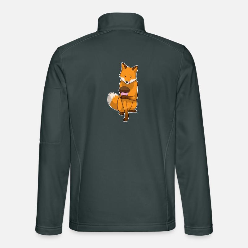 Muffin renard Veste en tissu softshell Unisexe