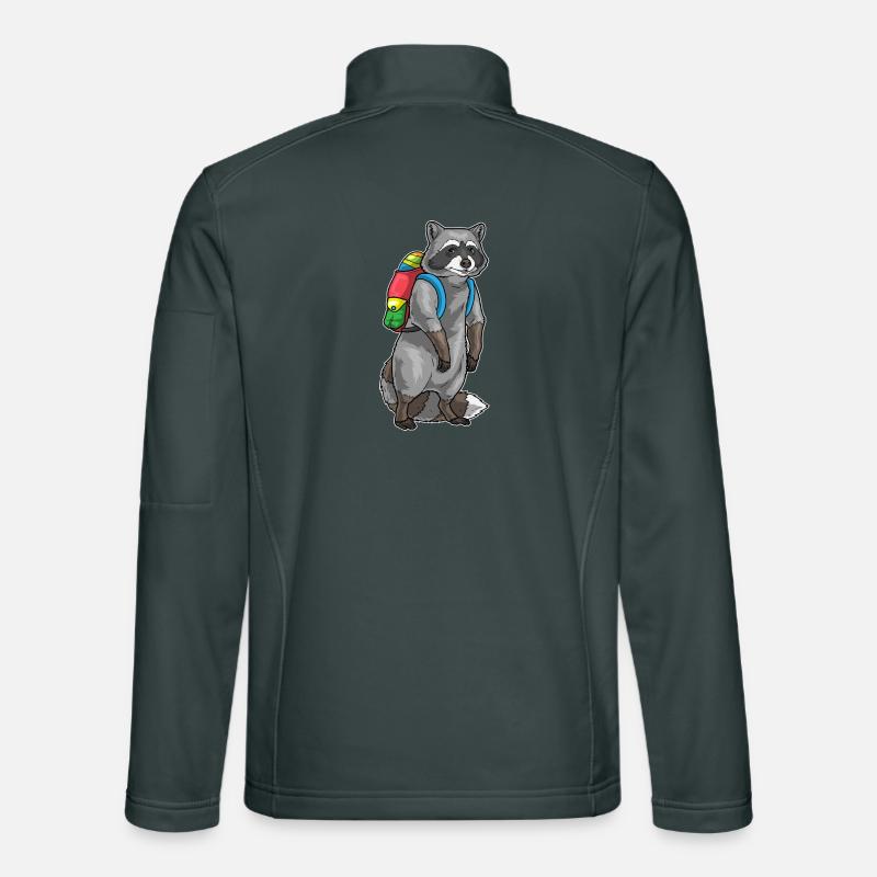 Waschbär Ostern Student Unisex Softshelljacke