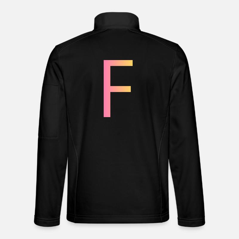 F - Veste en tissu softshell Unisexe - noir