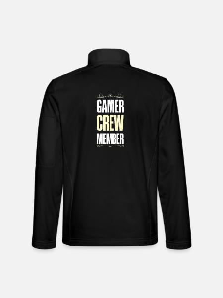 Équipe de joueurs - Veste en tissu softshell Unisexe - noir