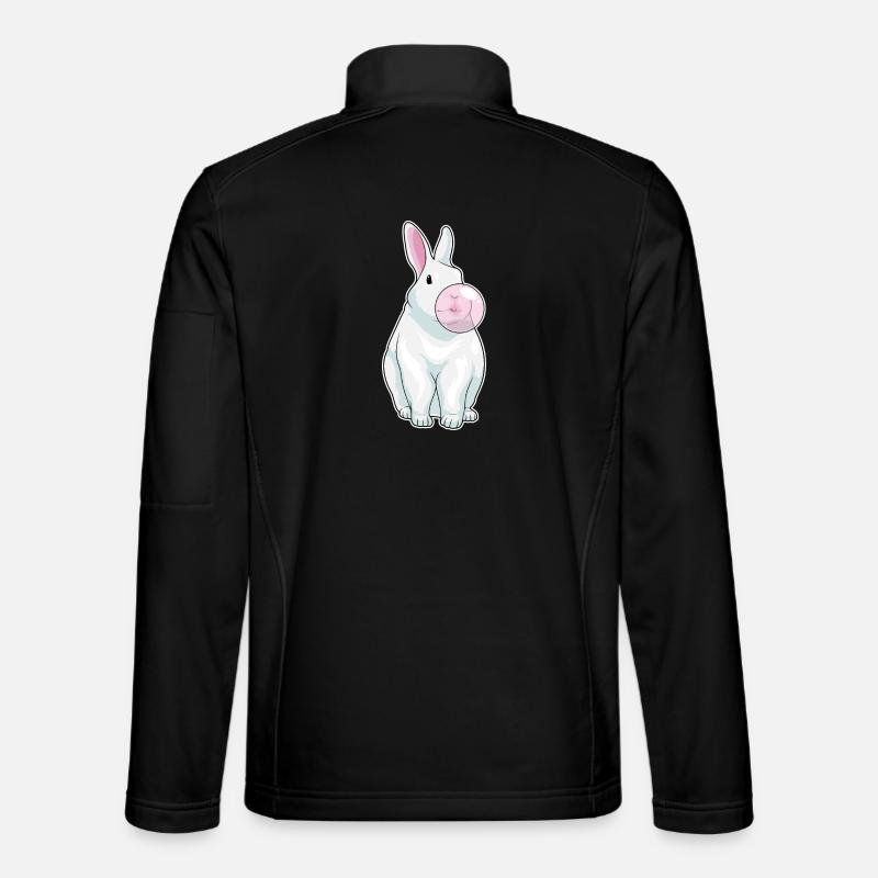 Hase Kaugummi - Unisex Softshelljacke - Schwarz