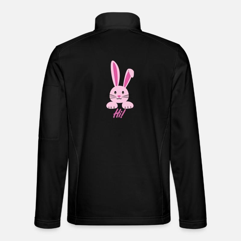 BUNNY - Unisex Softshell Jacket - black