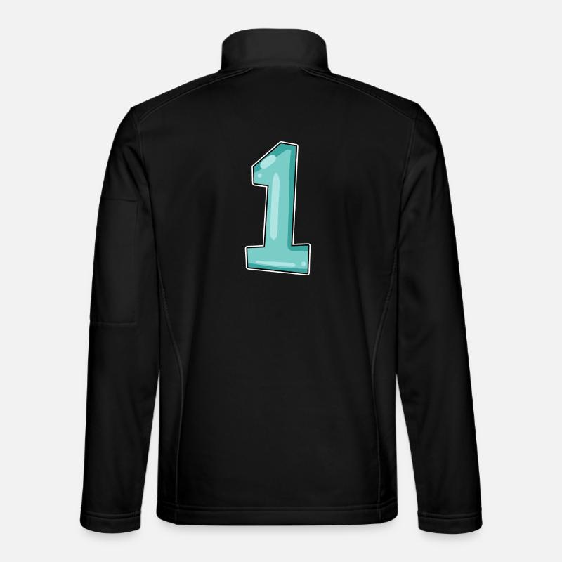 1 - Unisex Softshell Jacket - black