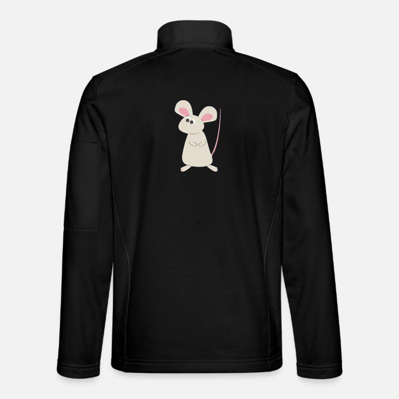 Cleveres Mäuschen Unisex Softshelljacke