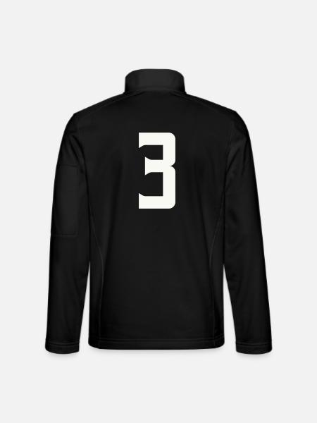 3 - Unisex Softshell Jacket - black