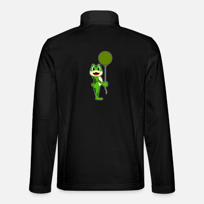 Ballon grenouille - Veste en tissu softshell Unisexe - noir