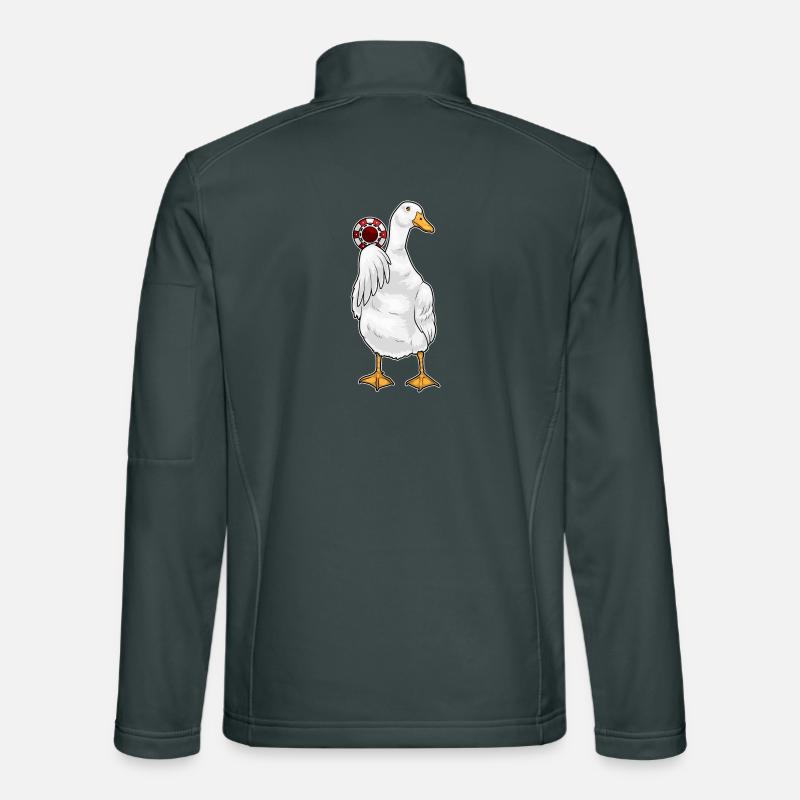 Duck Poker Jetons de poker Veste en tissu softshell Unisexe