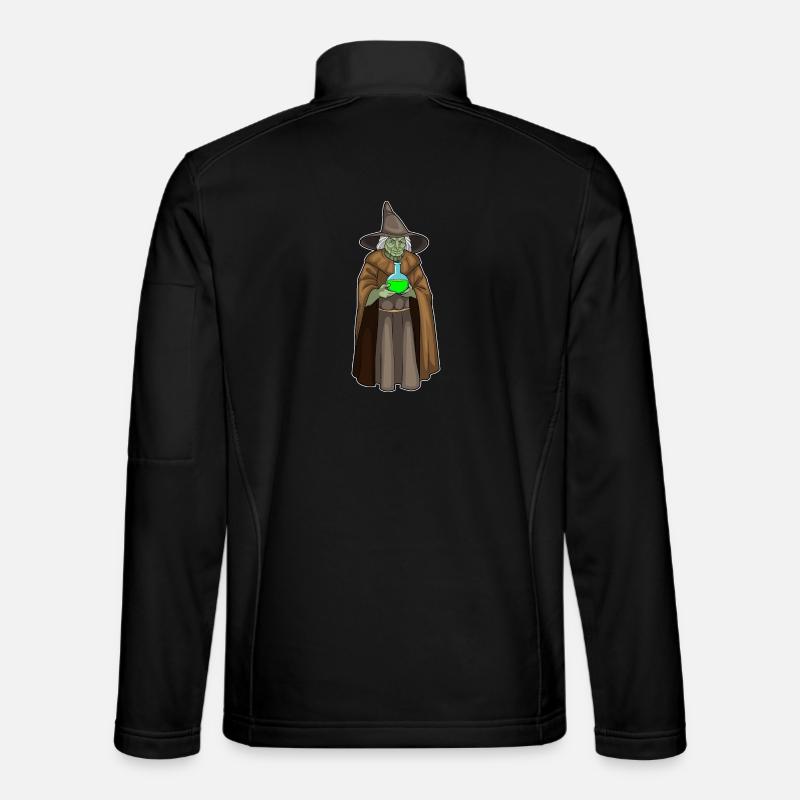 Hexe Halloween Zaubertrank - Unisex Softshelljacke - Schwarz