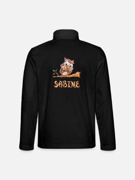 Owl Sabine - Unisex Softshell Jacket - black