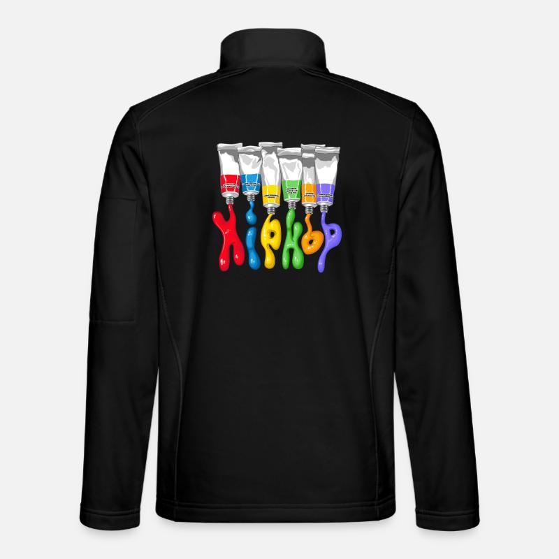 Hip Hop tubes - Unisex Softshell Jacket - black
