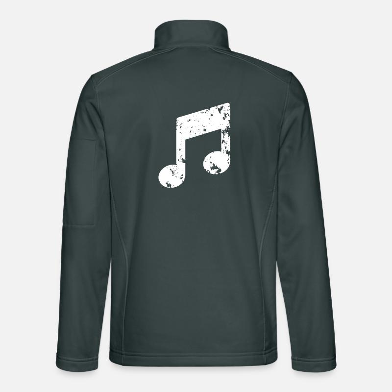 Music Note Unisex Softshell Jacket
