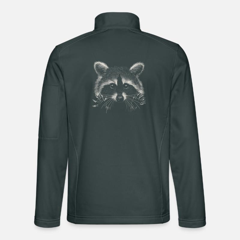 Racoon Unisex Softshell Jacket
