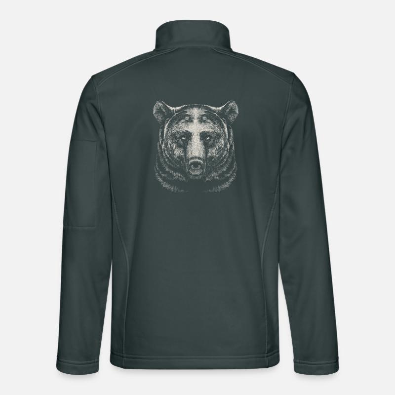 Bear Unisex Softshell Jacket