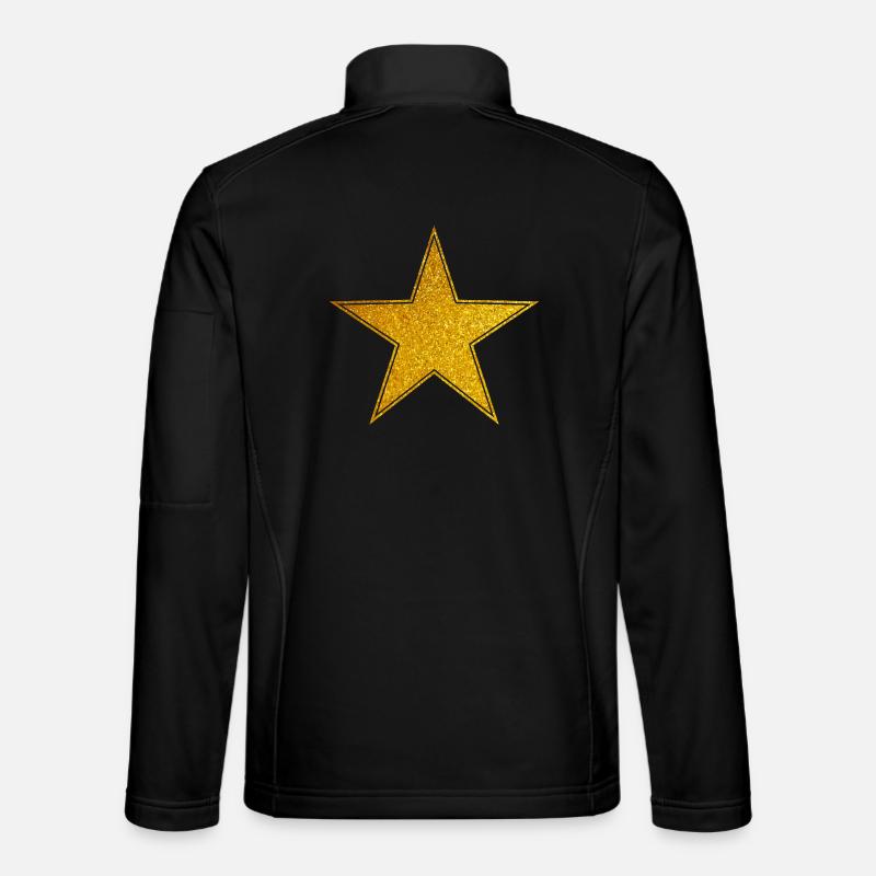 Star Gold Graphic Star Unisex Softshell Jacket