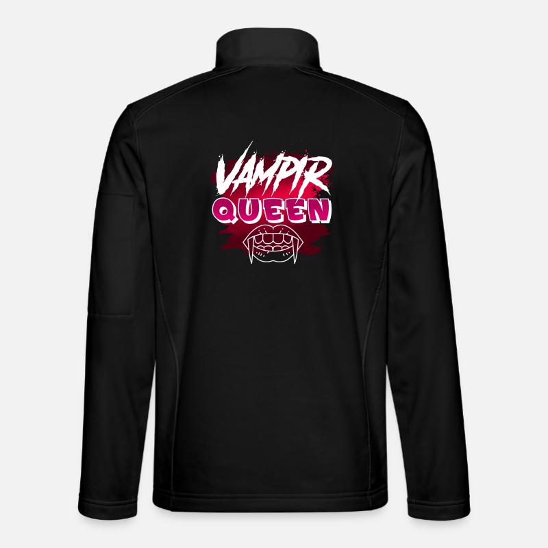 Halloween Vampir - Unisex Softshelljacke - Schwarz