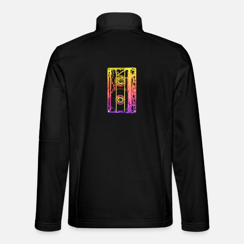 80s party - Unisex Softshell Jacket - black