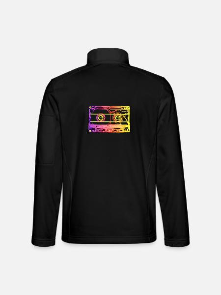 90s - Unisex Softshell Jacket - black