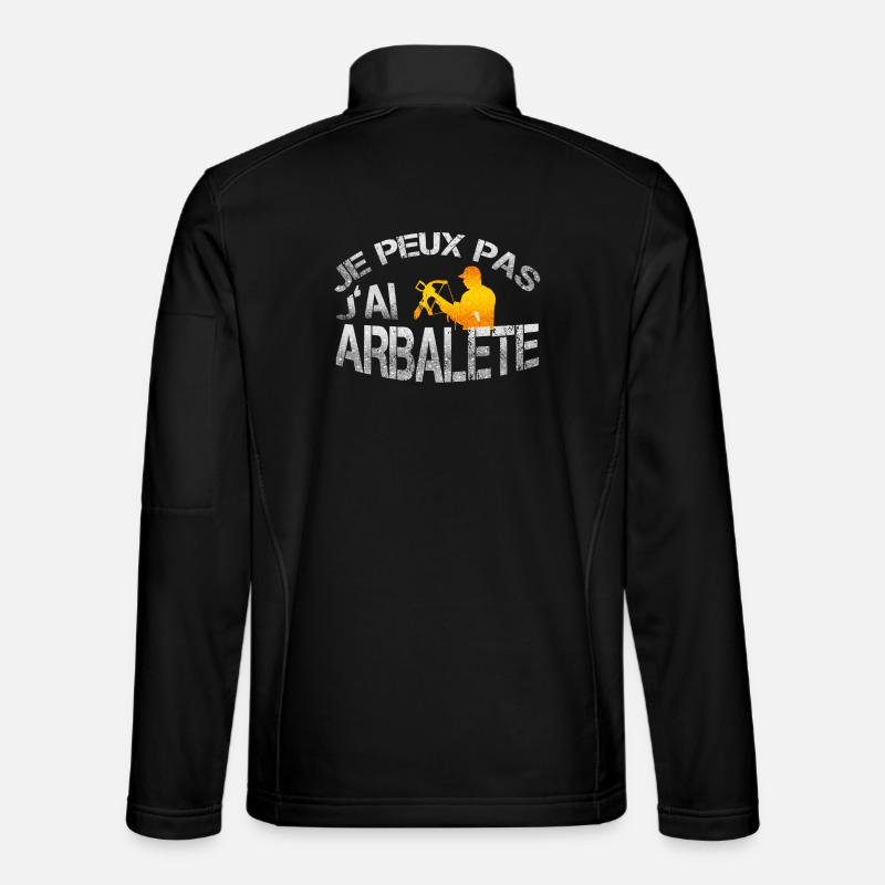 Arbalète Veste en tissu softshell Unisexe