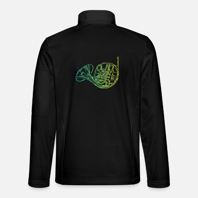 Horn instrument Unisex Softshell Jacket