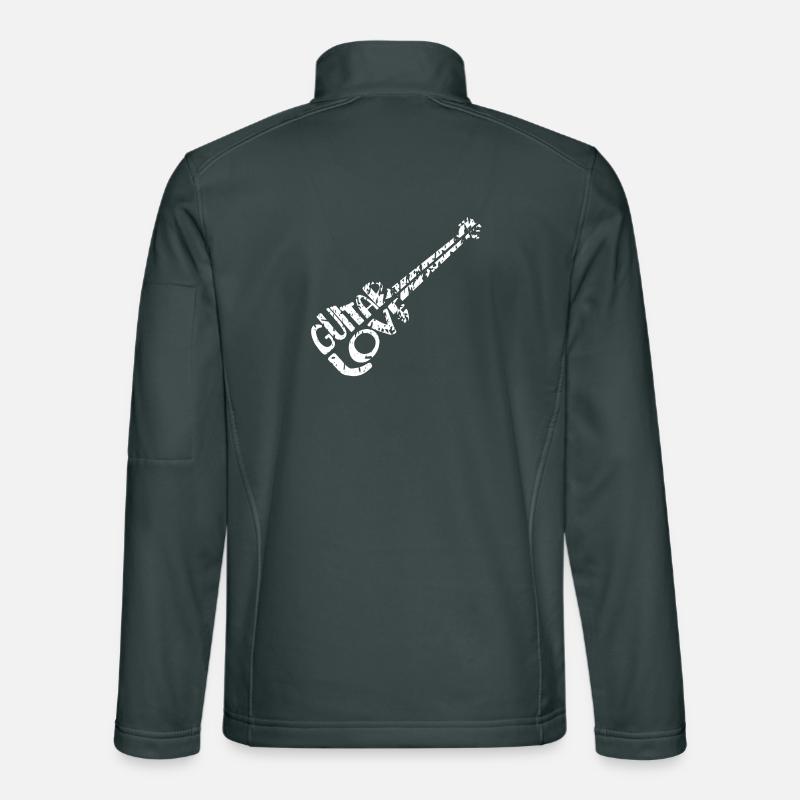 guitarist Unisex Softshell Jacket