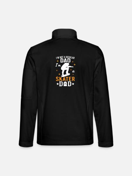 Skater Dad - Unisex Softshell Jacket - black