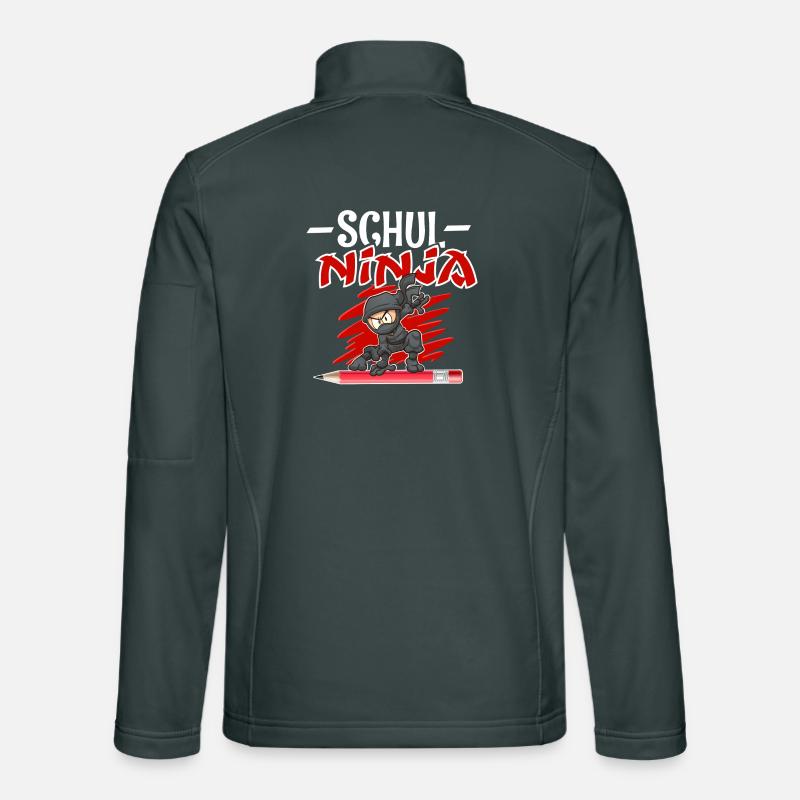 Écolier de formation ninja scolaire Veste en tissu softshell Unisexe