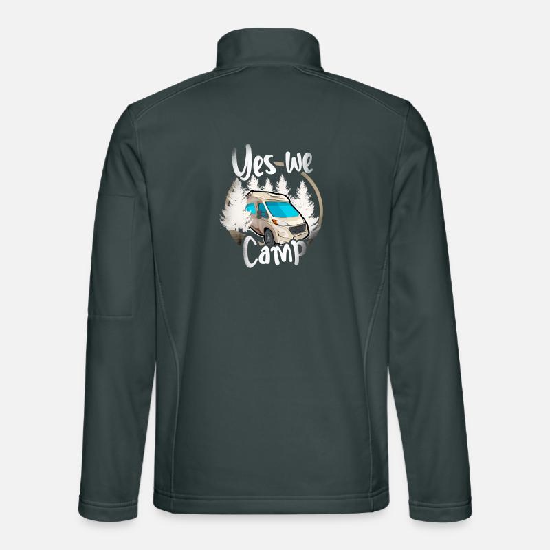 Yes We Camp Unisex Softshell Jacket