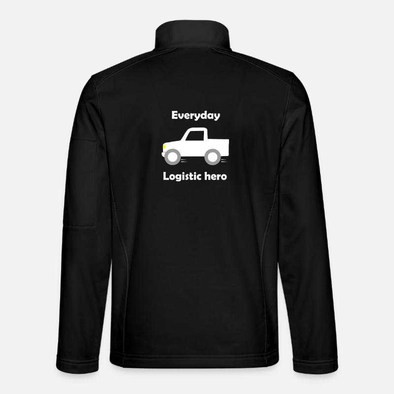 Logistics and transport - Unisex Softshell Jacket - black