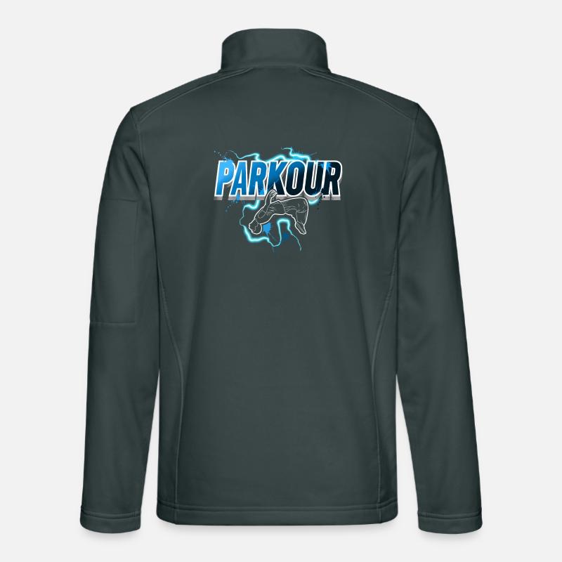 Parkour Veste en tissu softshell Unisexe