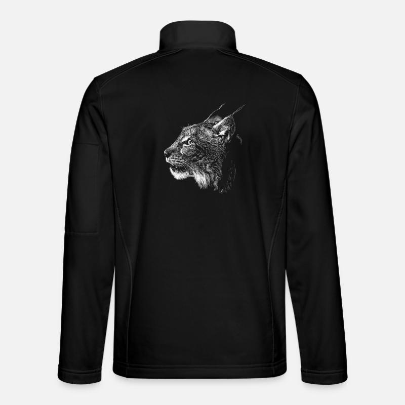 Luchs - Unisex Softshelljacke - Schwarz