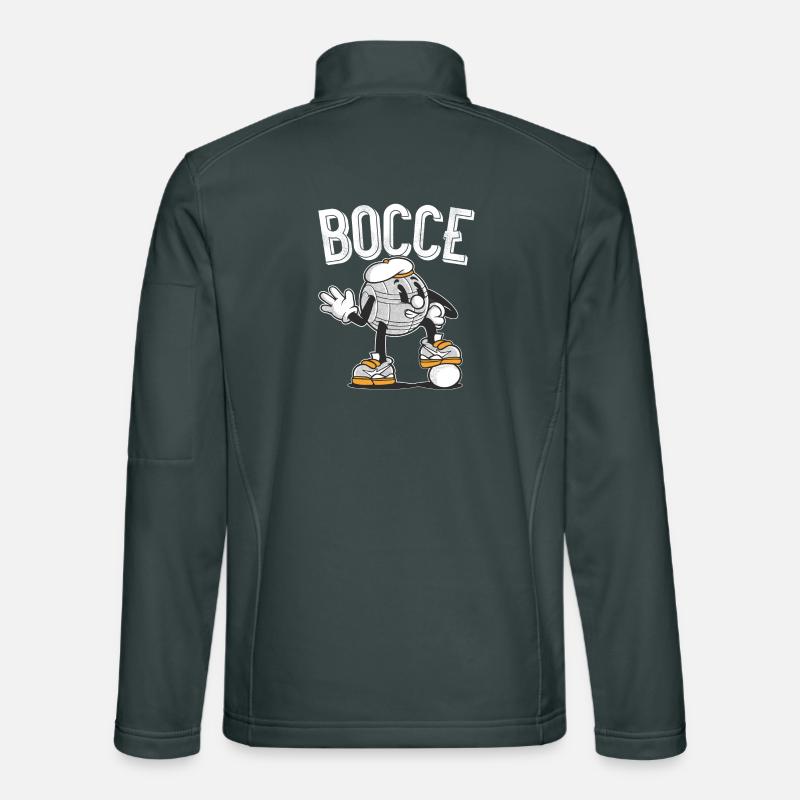 Bocce Bocce Ball Christmas Cap Bocce Ball Unisex Softshell Jacket