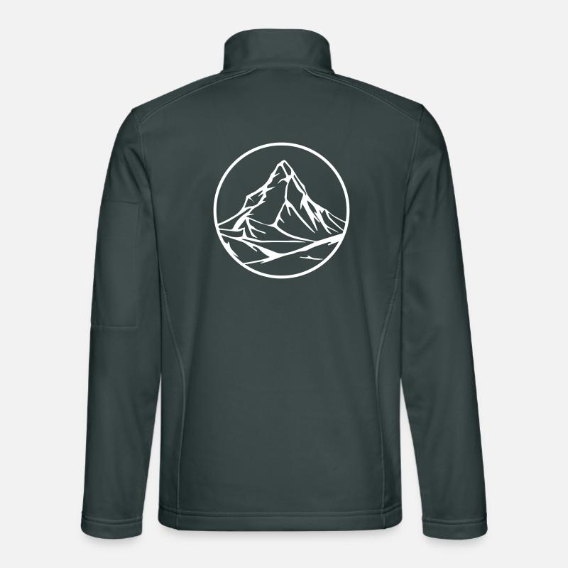 Montagne Veste en tissu softshell Unisexe
