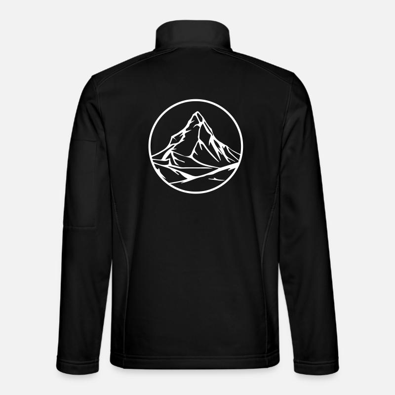 Berg - Unisex Softshelljacke - Schwarz