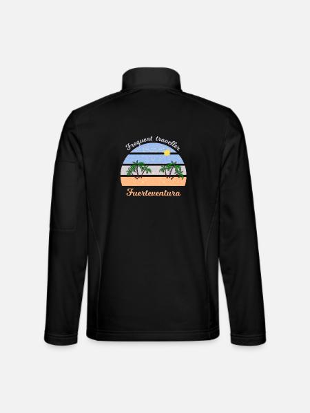 Fuerteventura Holidays - Unisex Softshell Jacket - black