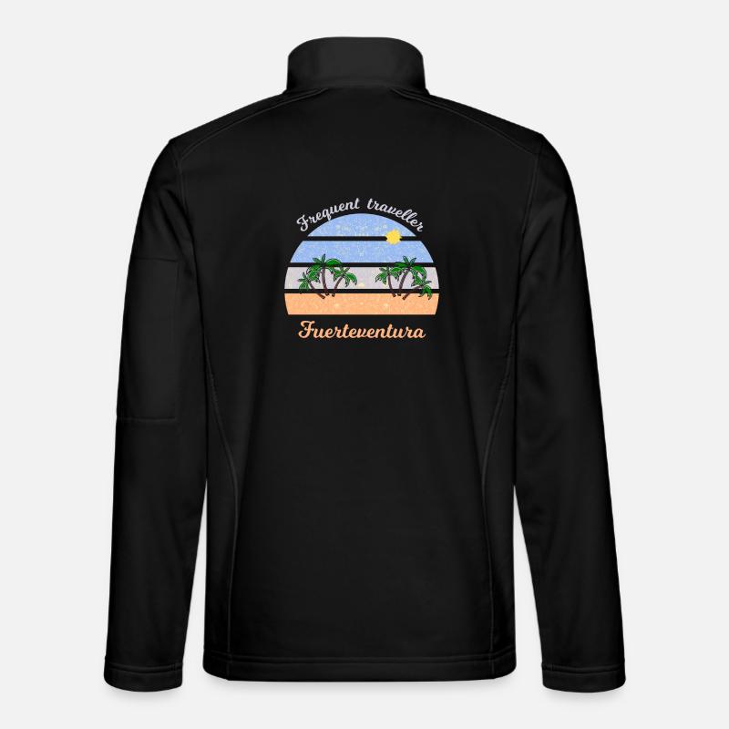 Fuerteventura Holidays - Unisex Softshell Jacket - black