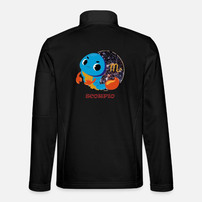 Sternzeichen Skorpion - Unisex Softshelljacke - Schwarz