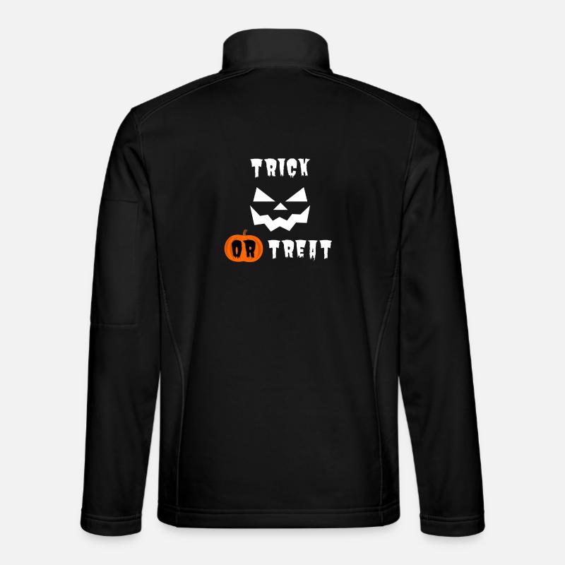 Halloween Trick or Treat - Veste en tissu softshell Unisexe - noir