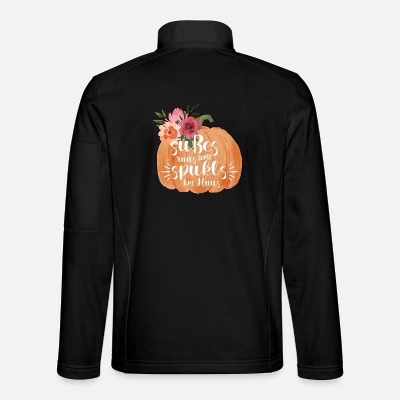 Halloween sweets out otherwise it haunts... - Unisex Softshell Jacket - black