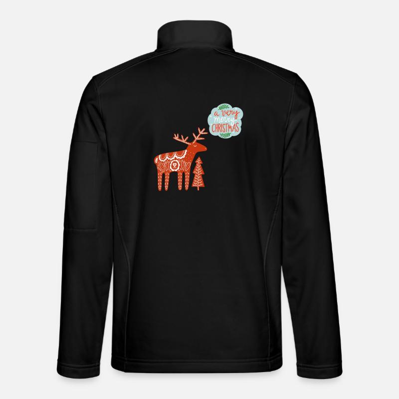 un joyeux Noël Veste en tissu softshell Unisexe