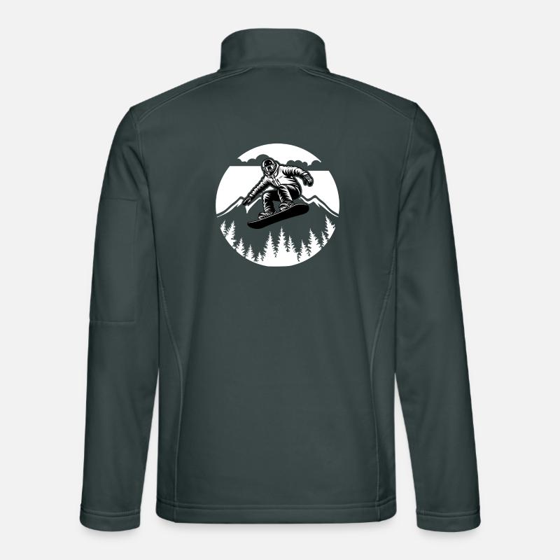 Conception de snowboard de nouvelle génération pour la performance et le style Veste en tissu softshell Unisexe