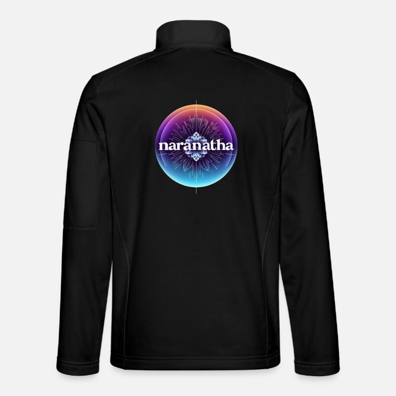 Christ Is Coming Soon - Unisex Softshell Jacket - black