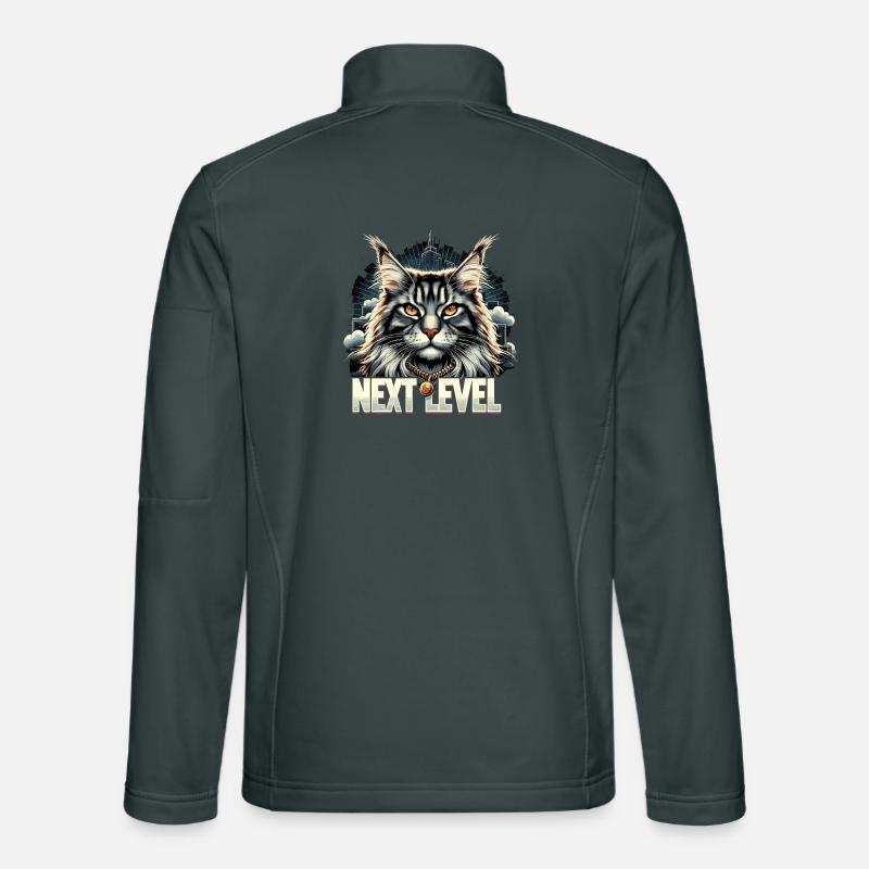 Cadeau Maine Coon Cat Next Level Veste en tissu softshell Unisexe