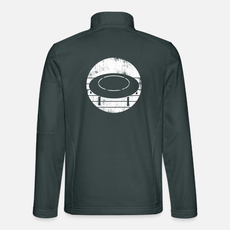 Trampoline Sketch Unisex Softshell Jacket
