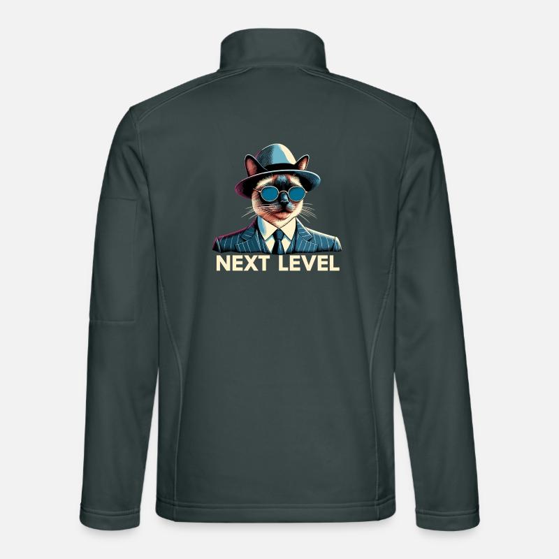 Siamese Cat Siamese Cat Next Level Suit Gift Unisex Softshell Jacket