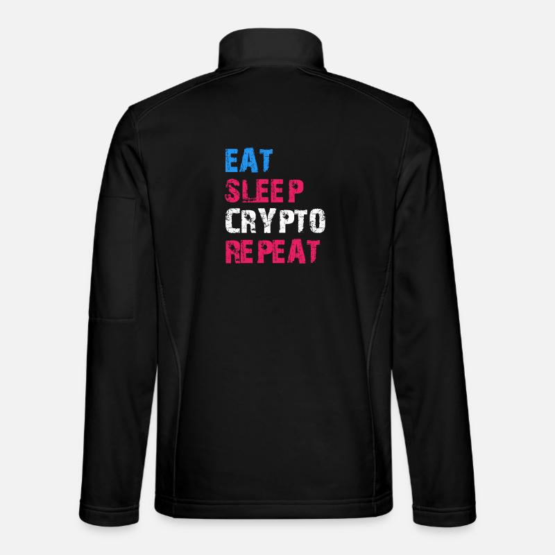 MANGER DORMIR CRYPTO RÉPÉTER Veste en tissu softshell Unisexe